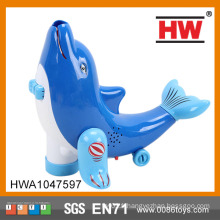 Funny Plastic Universal Blue Dolphin Toy